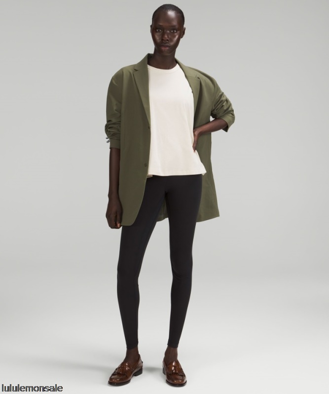 Lululemon Damen DELULU038 | Schwarz Align Hochhaushose 28